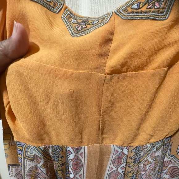 Plus size NWT Anthropologie boho maxi dress with adjustable spaghetti straps 20W - Picture 9 of 13